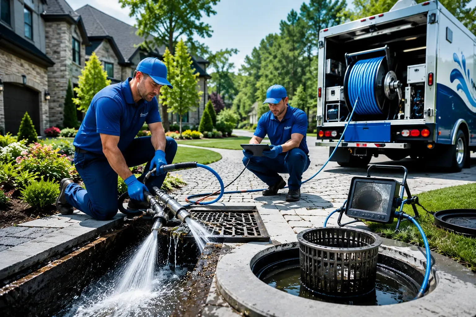 Local outdoor drain cleaning professionals in Columbus, IN