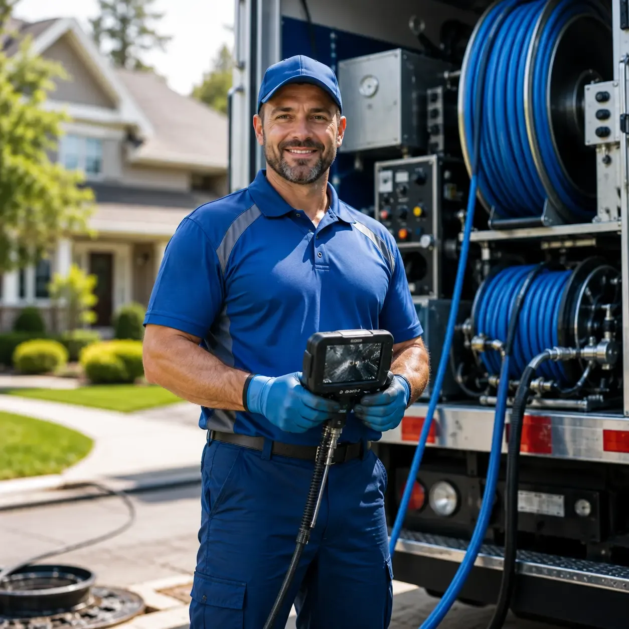 Local outdoor drain cleaning specialists in Columbus, IN